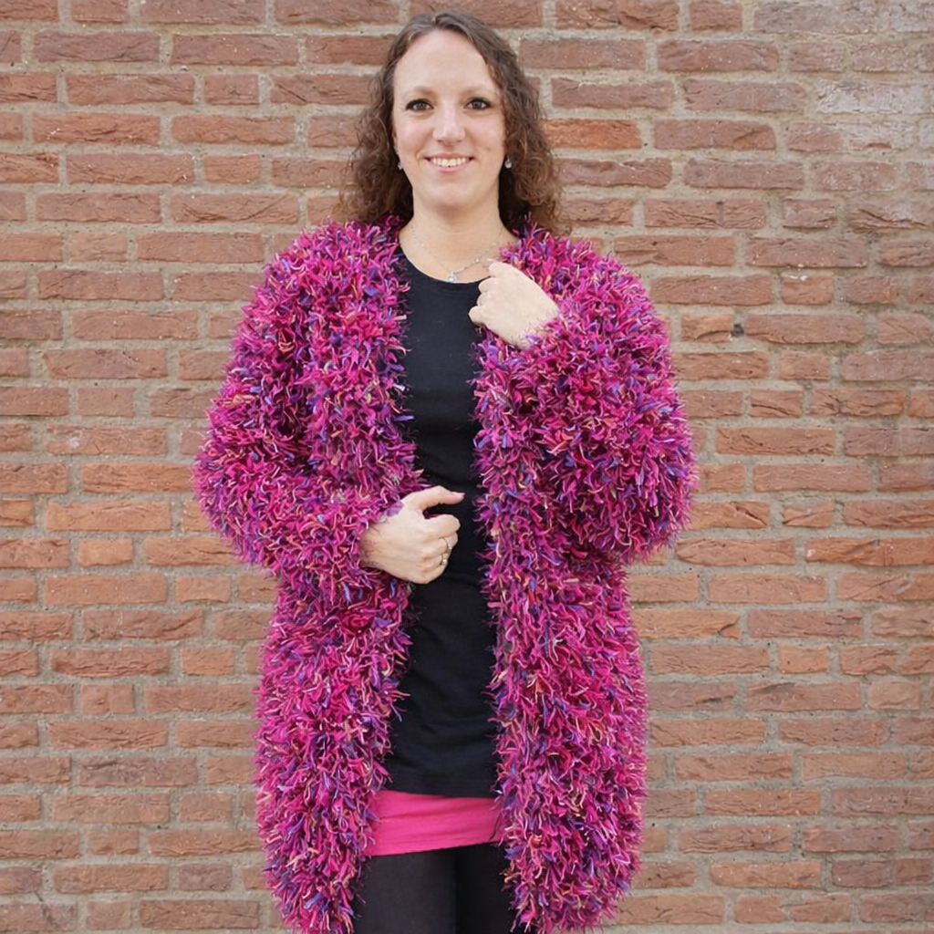 Lammy Carnaval Vest / Sjaal /  Spencer en dekens (Haakpatroon)