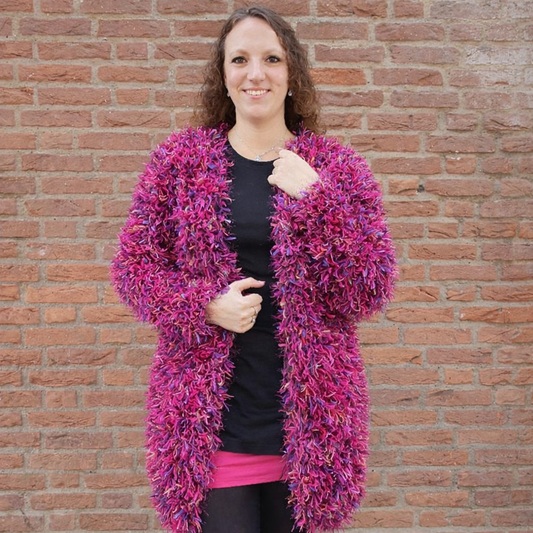 Lammy Carnaval Vest / Sjaal /  Spencer en dekens (Haakpatroon)