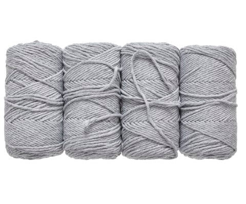 Lammy Yarns Macrame 6 Grey (038)