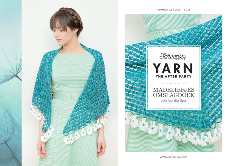 Scheepjes YARN The After Party No 2 Daisy Shawl (Haakpatroon)