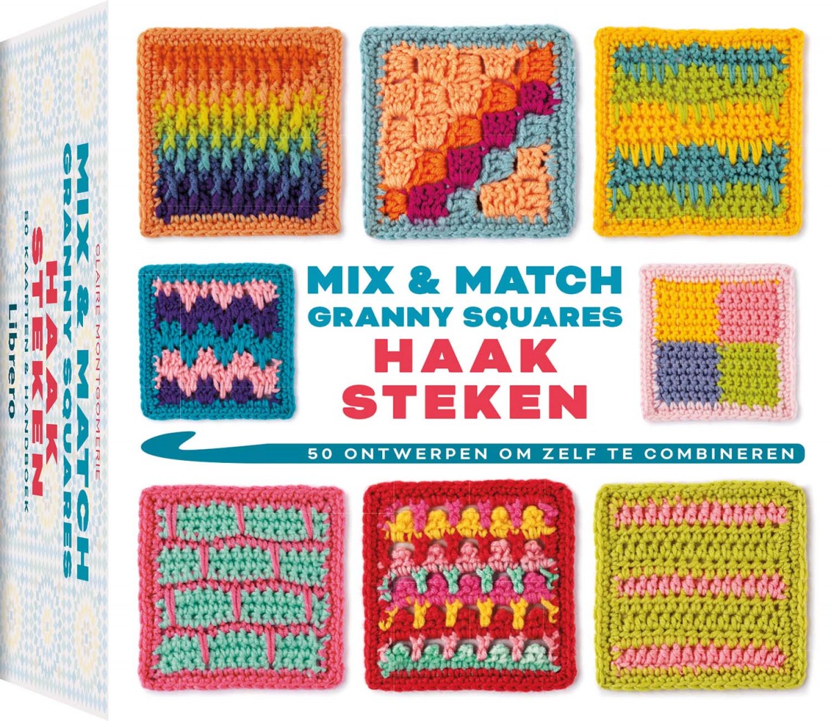 Mix &amp; match granny squares - haaksteken