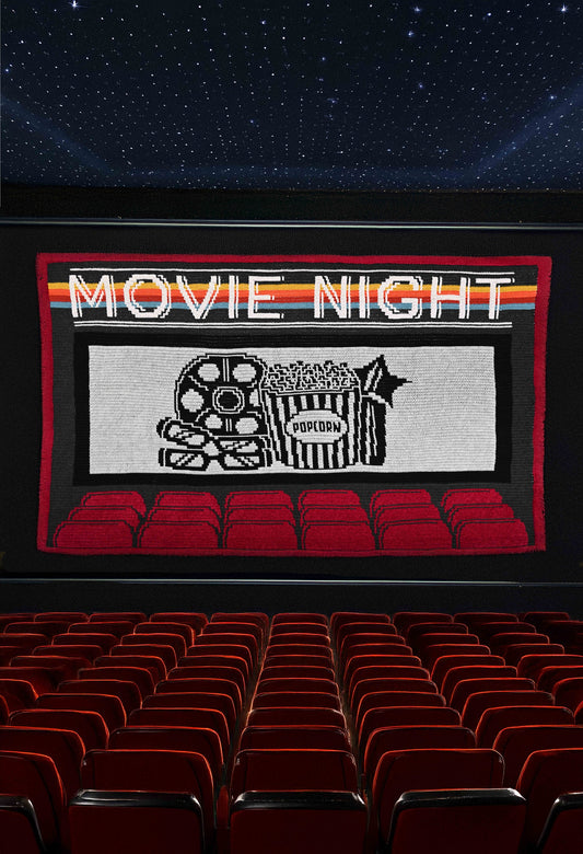 MOVIE NIGHT garenpakket (mozaiek overlay haken 2025)