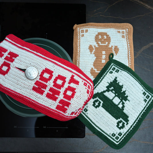 Pannenlappenset (Mr. Christmas Presents: Het magische kersthaakboek)