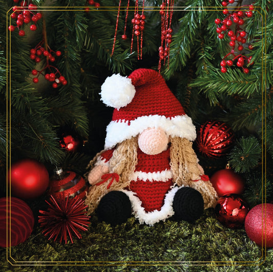 Aankleed tomte Mrs. Santa (Mr. Christmas Presents: Het magische kersthaakboek)