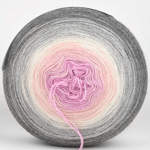 Stenli Yarns Muffin Fresh Pink with Grey (1049)