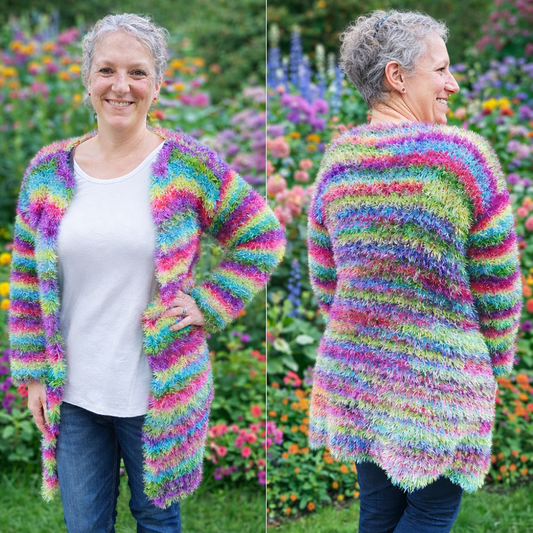 Lammy Salsa Vest / Sjaal /  Spencer en dekens (Haakpatroon)