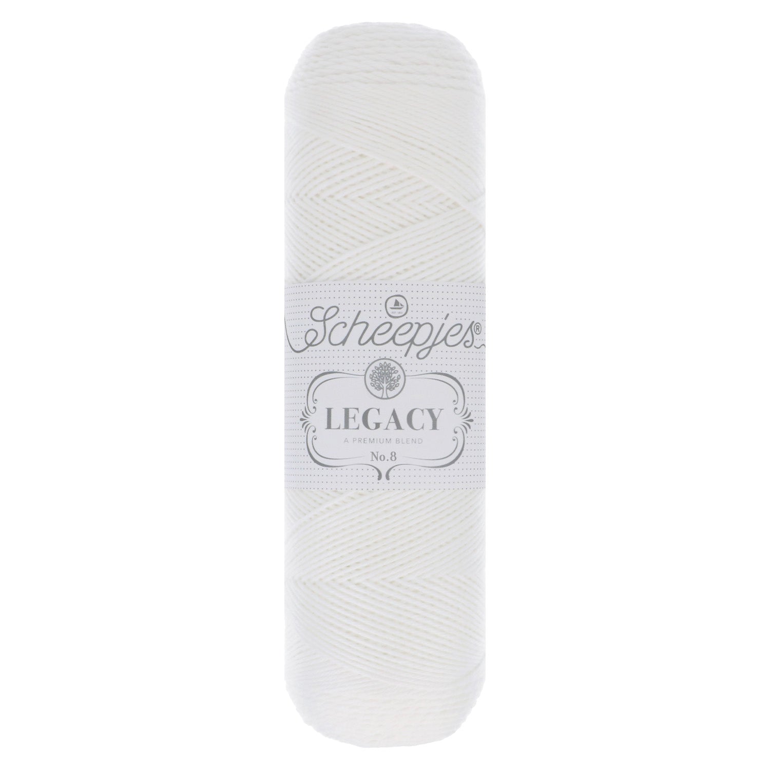 Scheepjes Legacy Katoen No 8 White (009)