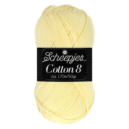 Scheepjes Cotton 8 Geel (508)