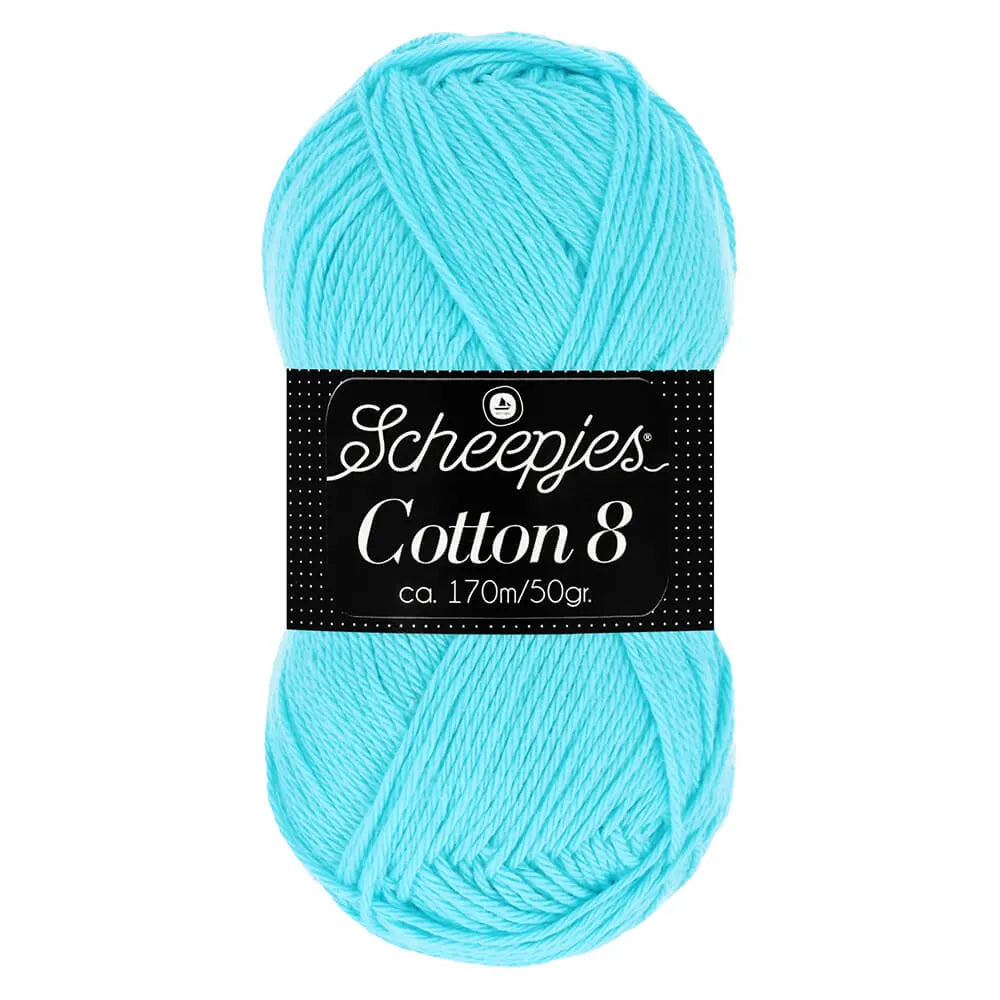 Scheepjes Cotton 8 Turquoise (622)