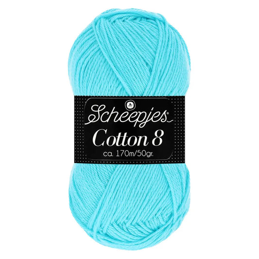 Scheepjes Cotton 8 Turquoise (622)