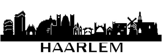 Skyline Haarlem (Haakpatroon)