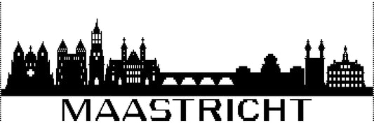 Skyline Maastricht (Haakpatroon)