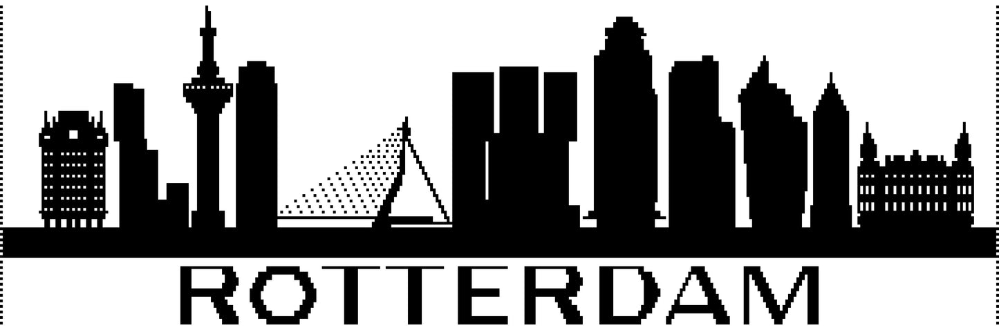 Skyline Rotterdam (Haakpakket)