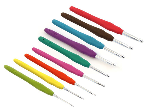 Opry Soft Grip haaknaaldenset 2 t/m 6