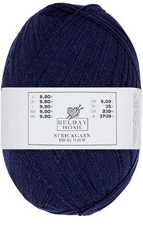 Schnellstrickgarn Navy (500 gram)