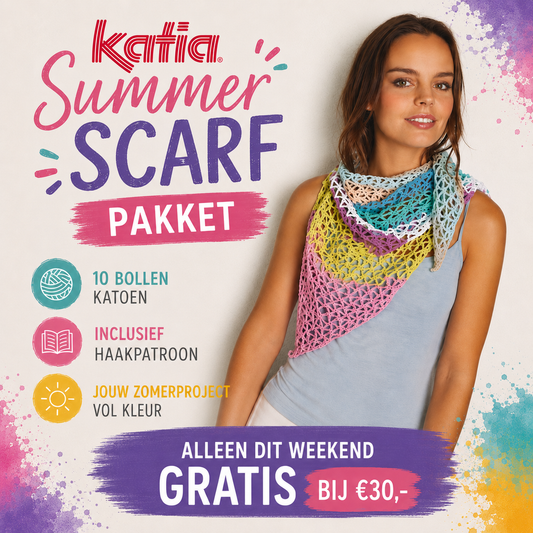 Katia Summer Scarf Kit