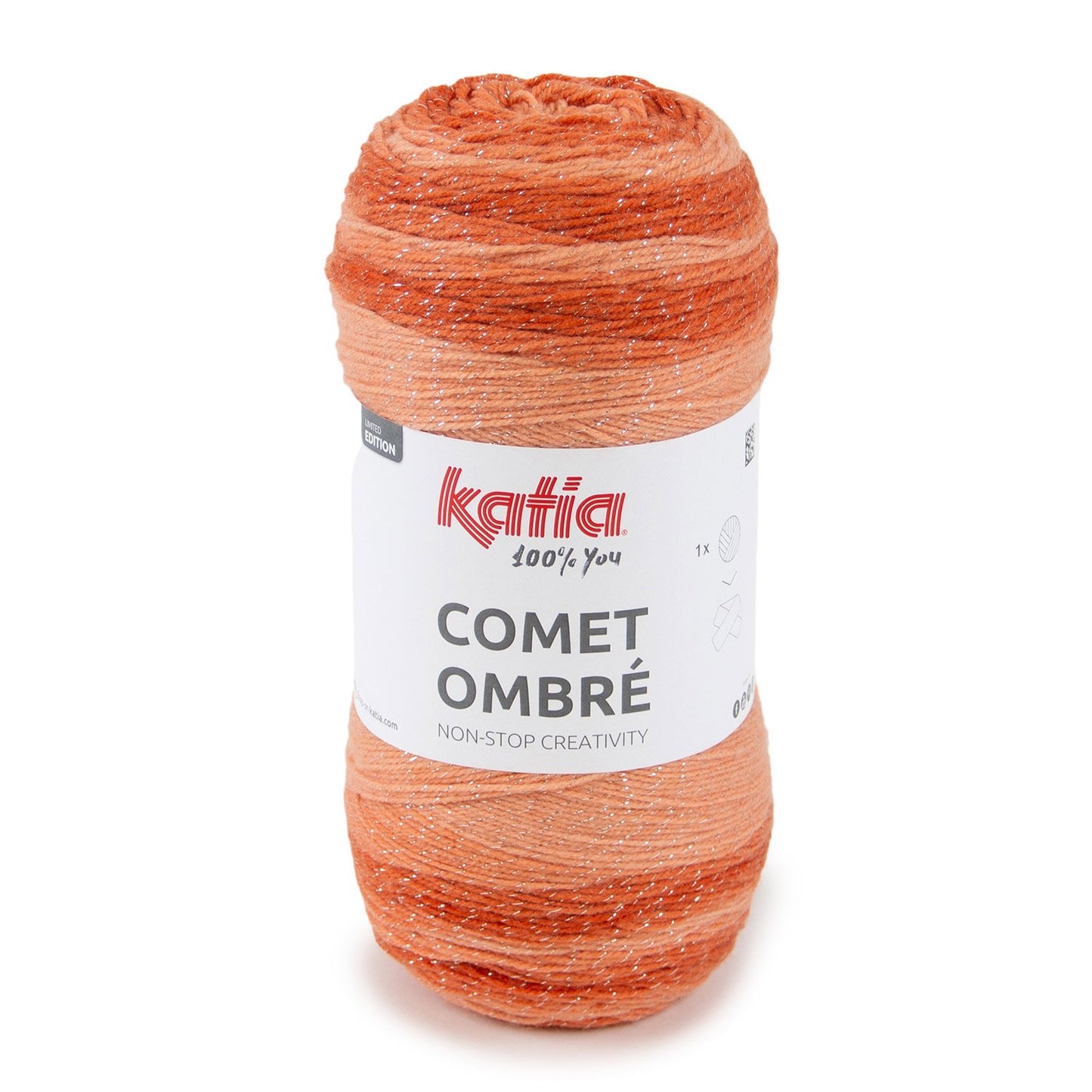 Katia Comet Ombre Coral (102)