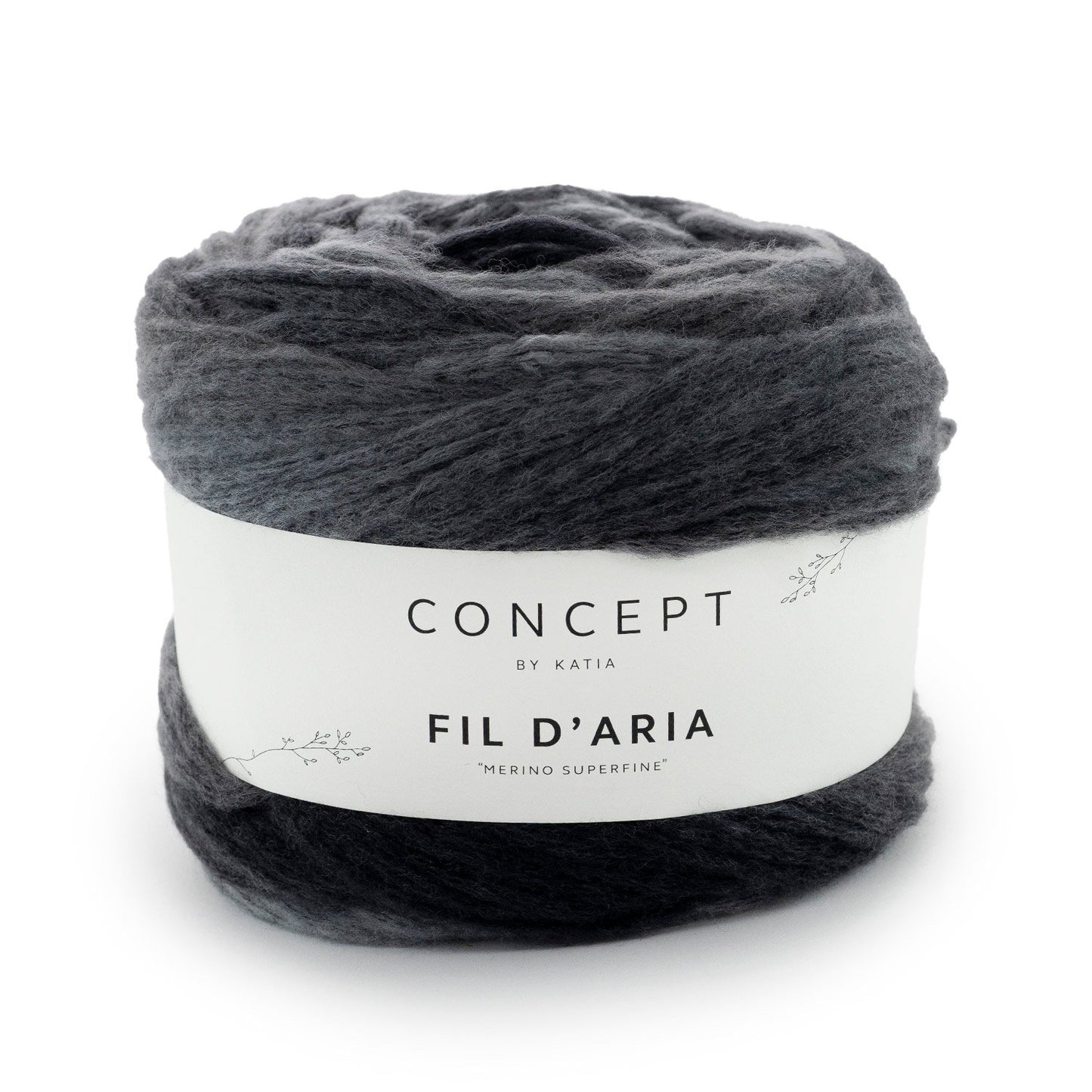 Katia Concept Fil D'Aria Dark Grey (100)