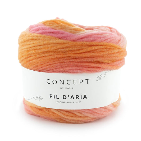 Katia Concept Fil D'Aria Coral (104)