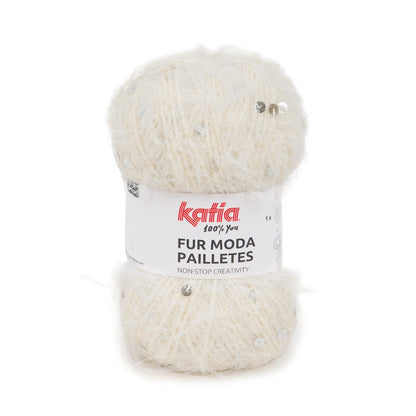 Katia Fur Moda Pailletes Cream (200)