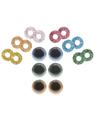 Rico Design Glitter Veiligheidsogen 12 mm