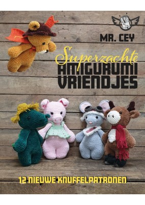 E-book Superzachte Amigurumi Vriendjes Haken met Mr. Cey