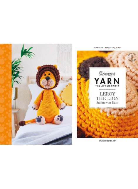 Scheepjes YARN The After Party No 131 Leroy The Lion (Haakpatroon)