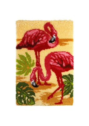 Orchidea Smyrna Rug Kit Flamingos Vloerkleed (WEB ONLY)