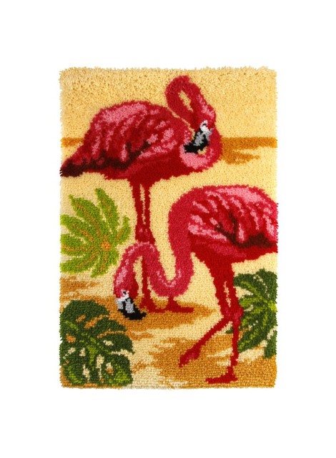 Orchidea Smyrna Rug Kit Flamingos Vloerkleed (WEB ONLY)