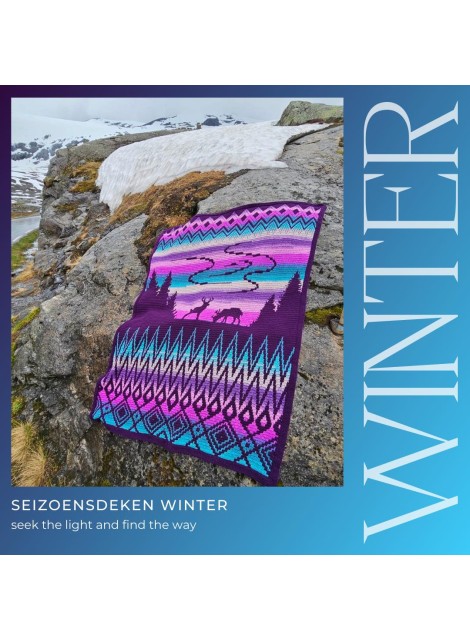 4 Seasons WINTER garenpakket  (A new day with overlay crochet)