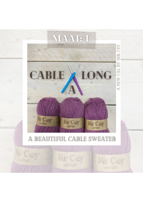 Cable A long Trui Cal By Mr. Cey (maat L)