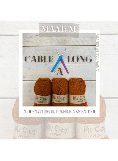 Cable A long Trui Cal By Mr. Cey (maat M)