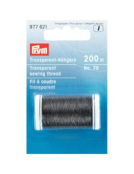 Prym Transparant Naaigaren 200 m (Black)