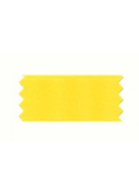 Satin Luxe Double Face Jaune 026  - 6 mm