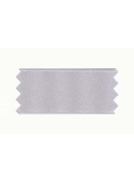 Satin Luxe Double Face Silver 030  - 6 mm