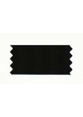 Satin Luxe Double Face Black 725 - 6 mm