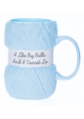 Knitting Mug / Mok - BIG BALLS  