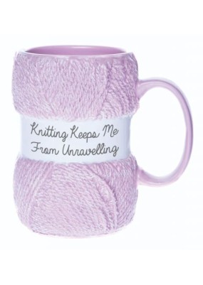 Knitting Mug / Mok - UNRAVELLING 