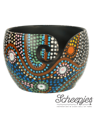 Scheepjes Yarn Bowl Mangohout ABORIGINAL