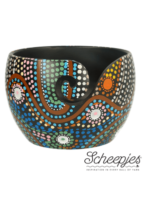 Scheepjes Yarn Bowl Mangohout ABORIGINAL