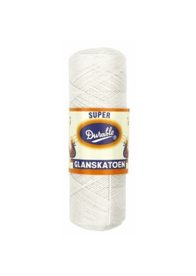 Durable Glanskatoen No 10 White