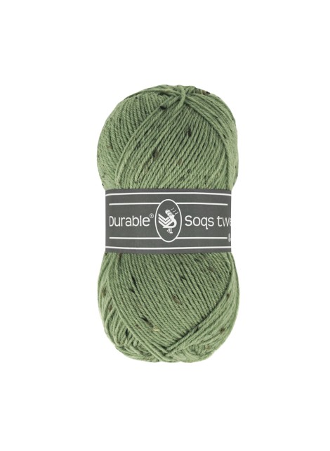 Durable Soqs Tweed Saxon Green (424)