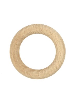 Beukenhouten Ring 80 x 14 mm