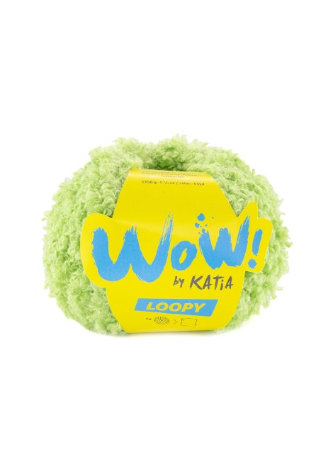 Katia WOW Loopy Lime Green (156)