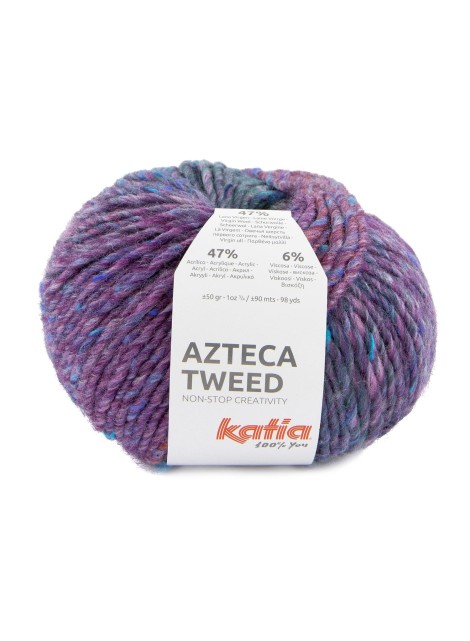 Katia Azteca Tweed Bubbelgum (304)