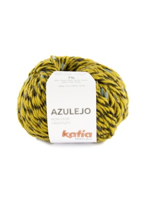 Katia Azulejo Mustard (405)