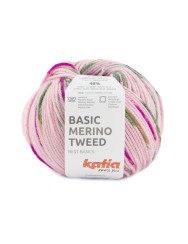 Katia Basic Merino Tweed Touch of Pink (403)