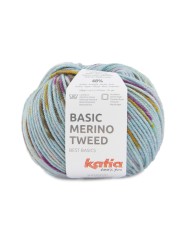 Katia Basic Merino Tweed Touch of Lavender (406)