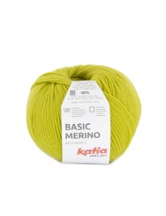 Katia Basic Merino Lime Green (100)