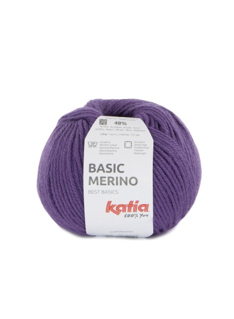 Katia Basic Merino Purple (101)